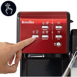 Avis BREVILLE Prima Latte 2 Rouge - VCF109X-01