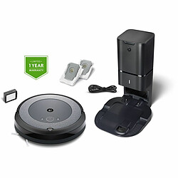 Avis Aspirateur robot Irobot Roomba I3+ Système d'auto Vidange Noir et Gris