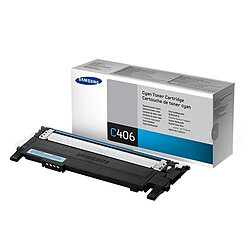 Samsung Toner Cyan C406S capacité standard 1000 pages Toner Cyan C406S capacité standard 1000 pages