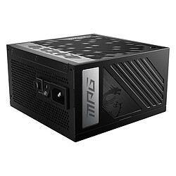 MSI MPG A1000G PCIE5 Alimentation 100% modulaire - 1000W - ATX12V - ATX 3.0 - 80PLUS Gold