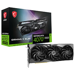 MSI GeForce RTX 4070 Ti SUPER 16G GAMING X SLIM