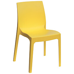 Avis 3S. x Home Lot De 4 Chaises Design Jaune Istanbul