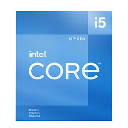 Intel Core i5-12400F (2.5 GHz / 4.4 GHz)