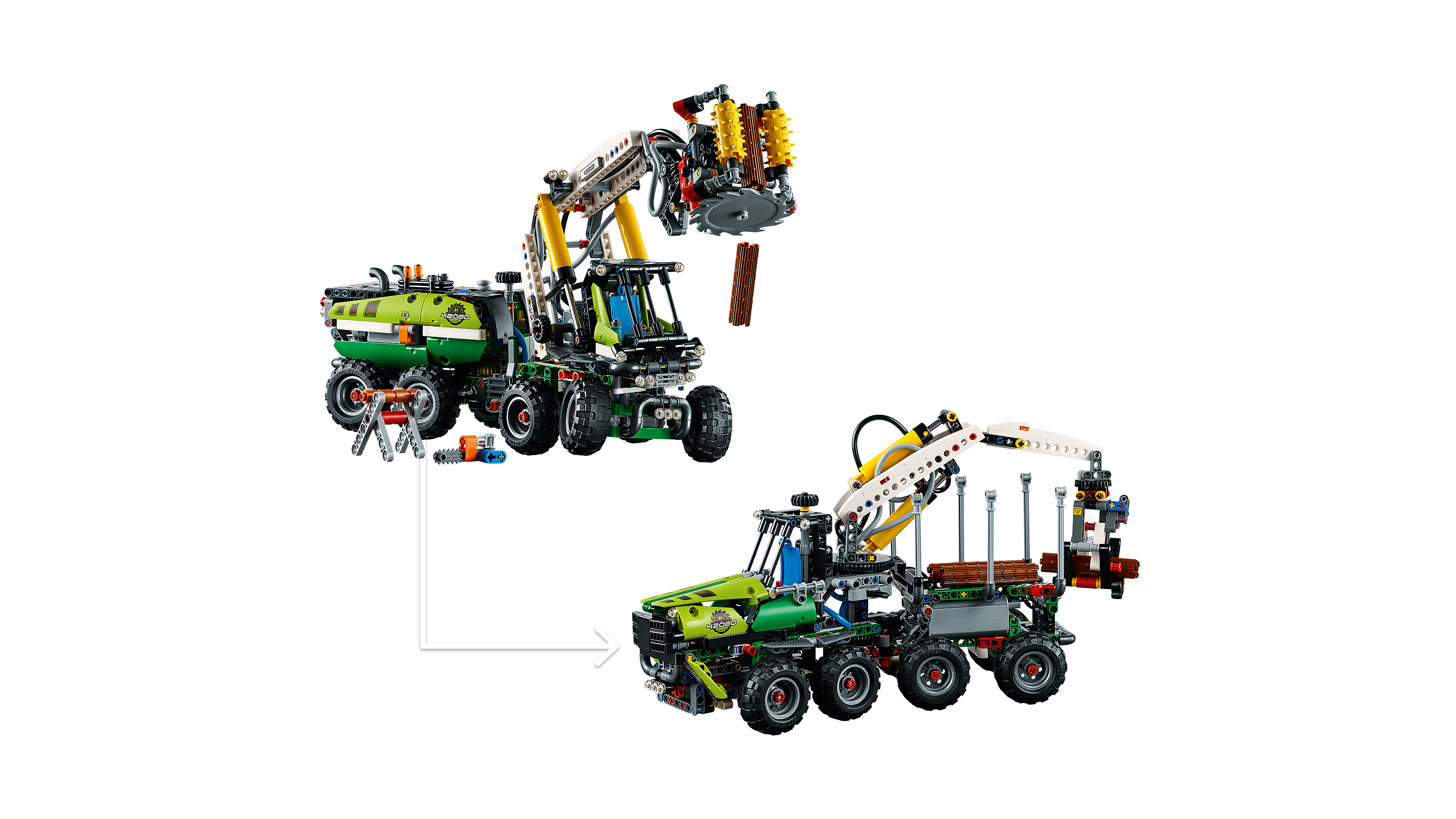 Avis LEGO Le camion forestier - 42080