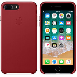 Avis Apple iPhone 8 Plus/7 Plus Leather Case - (PRODUCT)RED