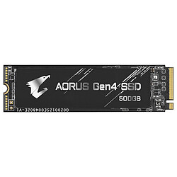 Aorus Gen4 SSD 500 Go - M.2 2280 - PCIe 4.0 NVMe 1.3