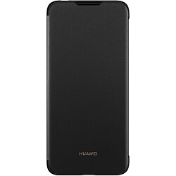 Huawei Etui Folio Y6 2019 - Noir Etui avec rabat noir pour Huawei Y6 2019