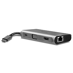 Acheter Lindy Mini Dock USB 3.1 Type C - HDMI, VGA, PD 3.0 100W, USB 3.1, Gigabit, SD, Micro SD, Audio