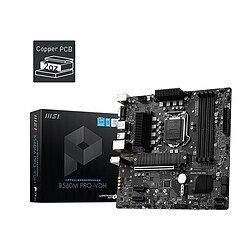 MSI Carte mère  B560M PRO-VDH - Reconditionné