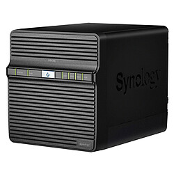Synology DS420j - 4 baies Serveur NAS - Realtek RTD1296 à 4 cœurs 1,4Ghz + DDR4 1 Go + 1 ports LAN