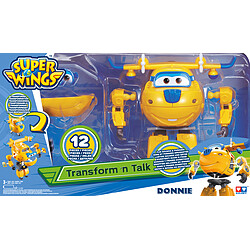 Super Wings - Figurine Articulée & Transformable intéractive parlante ''Transform'n'Talk'' - DONNIE 15 cm - YW710320.