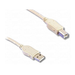 Top Achat Cable USB 2.0 Hi-Speed, type A mâle / type B mâle, 1m80 - Parfait comme cable imprimante Cable USB 2.0 Hi-Speed, type A mâle / type B mâle, 1m80 - Parfait comme cable imprimante