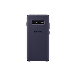 Avis Samsung Coque Silicone Galaxy S10 Plus - Bleu Marine