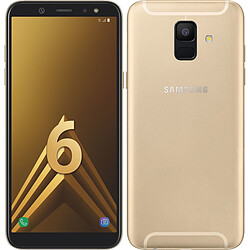 Samsung Galaxy A6 - 32 Go - Or Galaxy A6 - 5,6'' HD+ Super AMOLED - 4G - 32 Go - Ram 3 Go - Exynos 7870 - Android 8.0 - Ecran panoramique