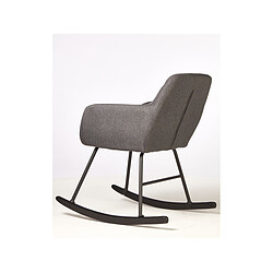 Bobochic Rocking chair Rock - Gris/Anthracite