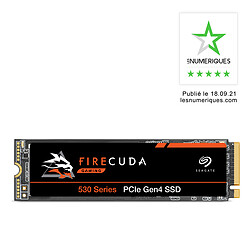 Acheter Seagate Technology FireCuda 530 4 To - M.2 2280 - PCI 4.0 NVMe 1.3