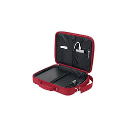 DICOTA Sacoche Ecologique MULTI BASE Rouge PC portable 14"-15.6" Légère Polyester cadre métal et plusieurs compartiments Garantie a vie D30920-RPET