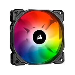 Corsair Ventilateur iCUE SP120 PRO - 120 mm - RGB Ventilateur pour boitier PC - Corsair iCUE - Jusqu'à 1400 tr/min - 52 CFM