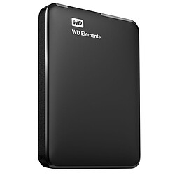 Western Digital WD ELEMENTS 2 To - 2.5'' USB 3.0 - Cache 1 Mo - Noir Disque Dur Externe - USB 3.0 2.5'' - Cache 1 Mo