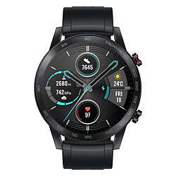 Honor Magic Watch 2 - 46mm - Charcoal Black GPS intégré - Autonomie jusqu'à 14 jours - Suivi de sommeil - Résistance à l'eau 5 ATM