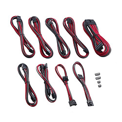 Cablemod PRO ModMesh RT-Series Cable Kit - Carbone / Rouge