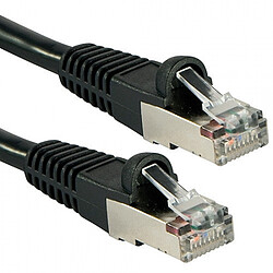 Lindy 47185 networking cable Lindy 47185 câble de réseau Noir 20 m Cat6 S/FTP (S-STP)