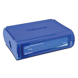 TRENDnet Mini Switch 5 ports Ethernet 10/100Mbps - TE100-S5