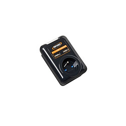 ABI DIFFUSION INFOSEC Prise S1 USB NEO parafoudre 1 prise ABI DIFFUSION Protection optimale contre la foudre et les surcharges 1 prise avec protection pour enfantChargeur USB 2 ports 5 V - 2,1 A maxParasurtenseur : 306 joules - type 3