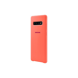 Avis Samsung Coque Silicone Galaxy S10 Plus - Rose