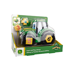 Tomy JOHN DEERE - Johnny Le Tracteur Formes & Chiffres - 46654