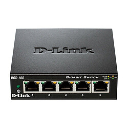 D-Link DGS-105 - Switch 5 ports Gigabit