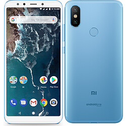 Xiaomi MI A2 - 64 Go - Bleu · Reconditionné Smartphone 5,99'' FHD+ - 4G - 64 Go - Android 8.1 - Capteur d'empreinte digitale - Android One - Double capteur 20 MP + 12 MP