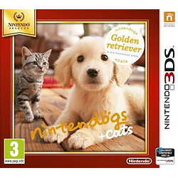3DS Select - Nintendogs + cats Golden Retriever & ses nouveaux amis