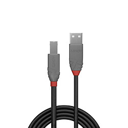 Avis Lindy 36676 câble USB 7,5 m USB A USB B Noir (7.5m USB 2.0 Anthra Line)