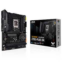 ASUS TUF GAMING Z790-PLUS D4 Carte mère ATX - Socket 1700 - Intel Z790 Express - 4x DDR4 - M.2 PCIe 4.0 - USB 3.2 - PCI-Express 5.0 16x - LAN 2.5 GbE