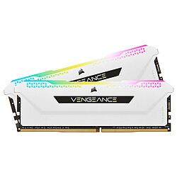 Corsair Vengeance RGB PRO SL Series 16 Go (2 x 8 Go) DDR4 3200 MHz CL16 - Blanc