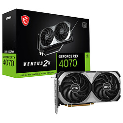 MSI GeForce RTX 4070 VENTUS 2X 12G OC