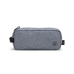 DICOTA Pochette accessoires Ecologique Pouch MOTION Bleu .Pour ranger Smartphone, accessoires. Avec sangle. 230 x 80 x 90 mm Garantie a vie D31881-RPET