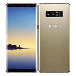 Samsung Galaxy Note 8 - 64 Go - Or Galaxy Note 8 - 6,3'' QHD+ Super AMOLED - 4G+ - 64 Go - Ram 6 Go - Exynos 8895 - Android 8.0 - Stylet fourni