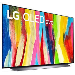 LG TV OLED 55" 139 cm - OLED55C2 - 2022 + Mi Box TV S - Passerelle multimédia 4K Android TV pas cher