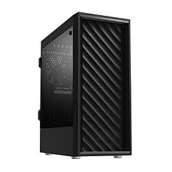 Zalman T7 NOIR - Fenêtre pleine Boitier PC Moyen tour - ATX/Micro ATX/Mini-ITX - inclus 2x120mm - Noir