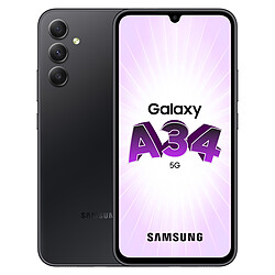 Samsung Galaxy A34 - 5G - 4/128 Go - Graphite