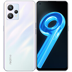 Realme 9 - 6/128 Go - Blanc Ecran AMOLED FHD+ 6,4" - 90 Hz - 6/128 Go -  Capteur photo ProLight 108 MP - Dart Charge 33 W - 5000 mAh - Android 12