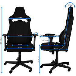 Nitro Concepts E250 Gaming Chair - Noir