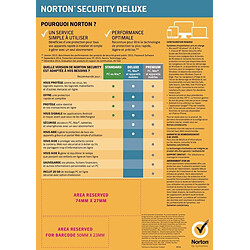 Symantec NORTON SECURITY 2019 DELUXE (3 appareils / 1 an)