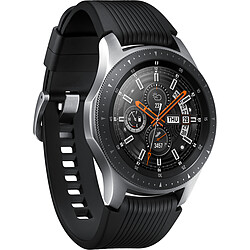 Samsung Galaxy Watch - 46 mm - Gris Acier Montre connectée Galaxy Watch - Cardiofréquencemètre - Baromètre / altimètre - Accéléromètre / Gyroscope - GPS/GLONASS - Compatible Android & iOS - Samsung Pay