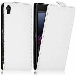 Muvit Étui folio ''Slim'' pour Sony Xperia Z1 - Blanc