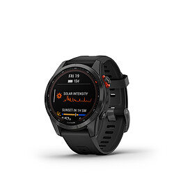 Avis Garmin Montre connectée Mixte fenix 7S 010-02539-13 - Bracelet Silicone Noir