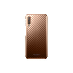 Samsung Coque arrière Evolultion pour A7 2018 - Gold