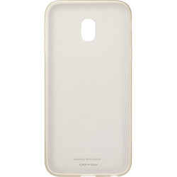 Avis Samsung Jelly Cover J3 2017 - Or